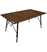ウッドテーブル　コンパクト　収納　簡単組み立て　７０ｃｍ×１２０ｃｍ Amazon | FIELDOOR ウッドロールトップテーブル 【ナチュラル】 幅120